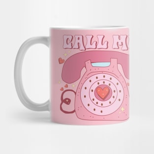 Call Me - Old Phone Mug